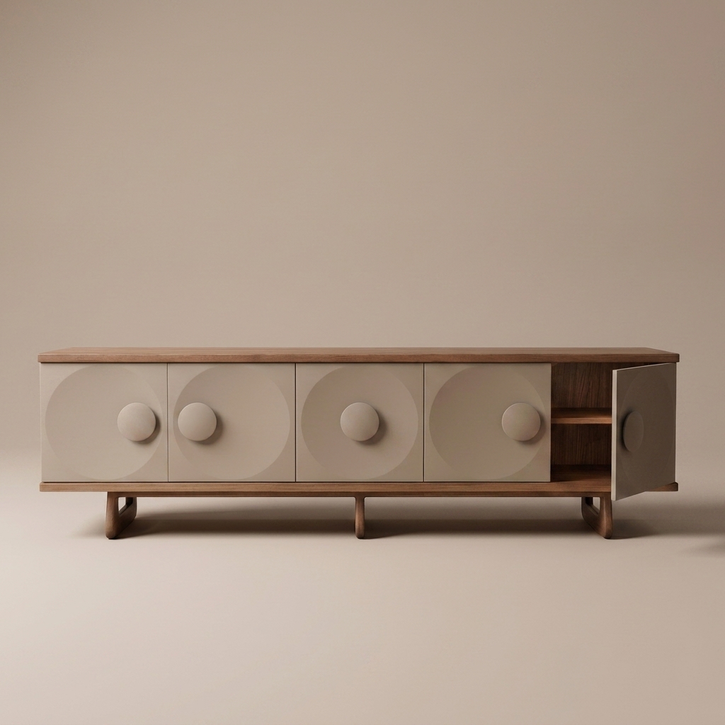 Mueble Auxiliar Montecarlo - 100″ × 20″ × 30″ H - vista 2