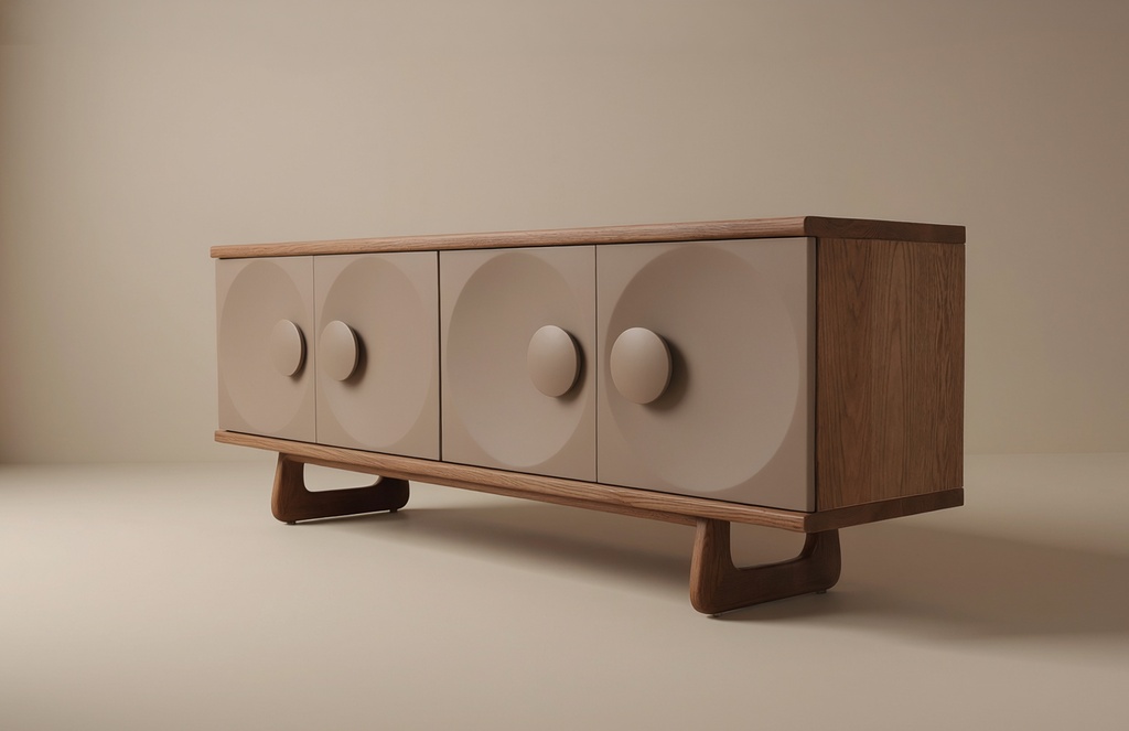 Mueble Auxiliar Montecarlo - 100″ × 20″ × 30″ H - vista 3